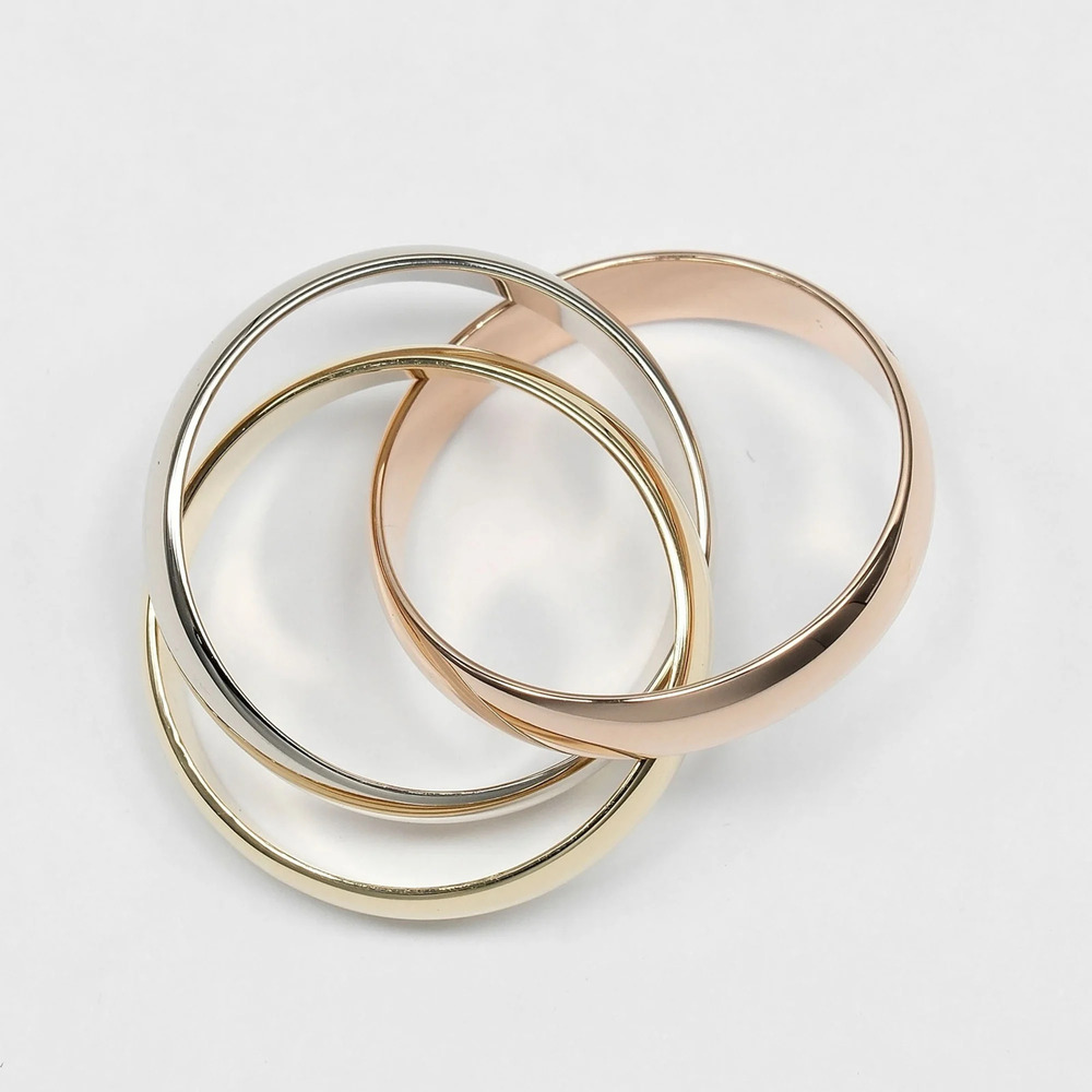 CARTIER 18k Gold Trinity Ring - Picture 7 of 9